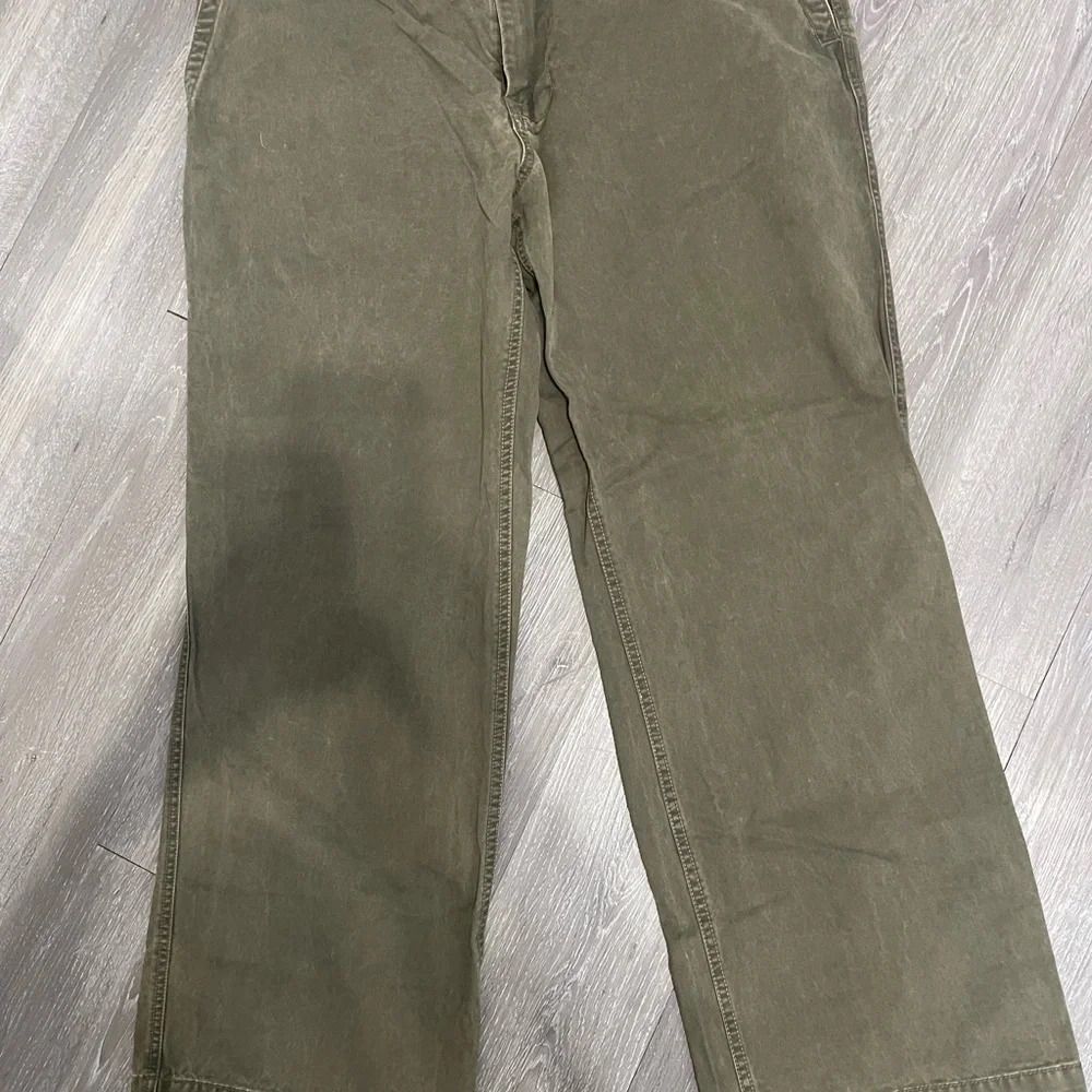 MN6 Old Navy Green Cotton Pants